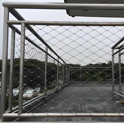 China X Tend SUS304 Stainless Steel Cable Mesh For Railings Protection for sale