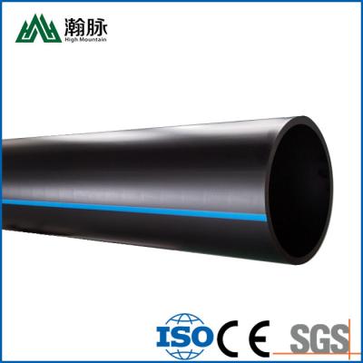 Chine L'approvisionnement en eau de HDPE de drainage siffle le tuyau solide de HDPE de mur du PE 110 de haute performance à vendre