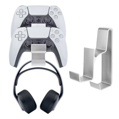 China wall decoration bracket 3 in 1 bracket gamepad earphone bracket wall hanging earphone game controller for PS5 /PS4 AL-P5053 for sale