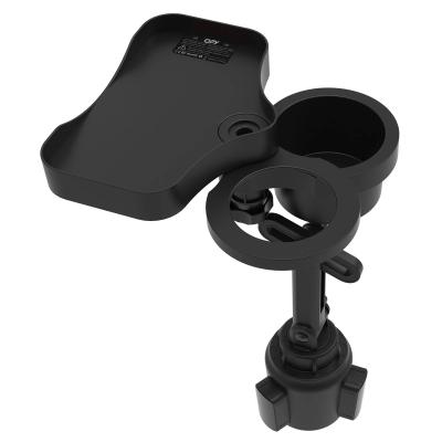China Mobile Car Cup Drink Holder Supplement with Cell Phone Wireless Charger for sale