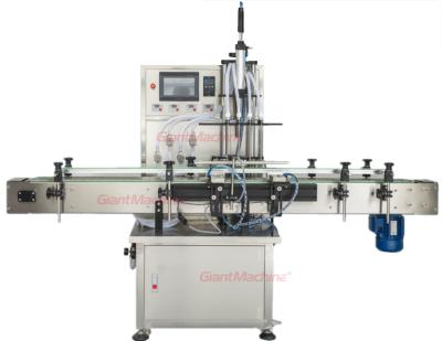 China Automatic Natural Food Magnetic Transmission Pump Fruit Juice Fruit Drink Filling Machine 4/6/8 Spout Filling for sale