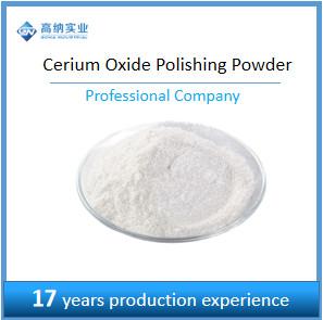 China El polaco del óxido del cerio CeO2 pulveriza 0,8 micrones para el vidrio óptico en venta