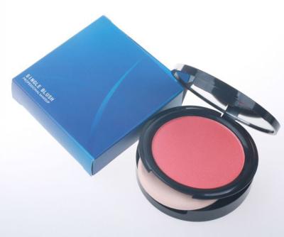 Chine Le maquillage élevé de visage de colorant rougissent crème simple de miroitement de couleur rougissent le poids 90g à vendre
