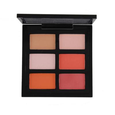 Chine La poudre pressée de maquillage minéral rougissent taille des couleurs 7.5x8x1.3 cm de mélange de palette à vendre