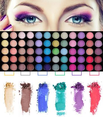 China Paleta profesional del sombreador de ojos del color de los cosméticos 78 del maquillaje del ojo para las mujeres en venta