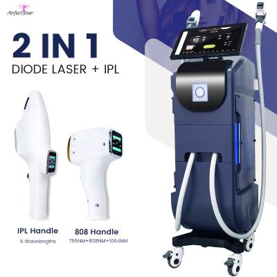 China USA Bar Rejuvenescimento da Pele Ipl + Diodo Laser Laser Remover Device com Ce / Fda à venda