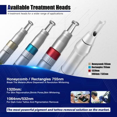 China Máquina de remoção de tatuagens a laser de picossegundos 2000w Potência de saída à venda
