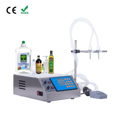 China Electric Beverage Heads 2, 4 Head and 6 Head 3-4000ml Liquid Filling Digital Controls Flavor Liquid Filling Machine. for sale
