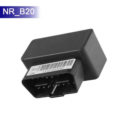 China Build-in Antennas Fuel Consumption OBD Tracker With Sim Card Car Detection Equipment NRB20 Obd 2 Gps Tracker for sale