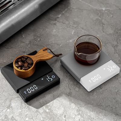 China Blackmirror Mini Pocket Scale Elektrisch lichaam Koffieschaal voor gewichtsmeting Zwart Te koop