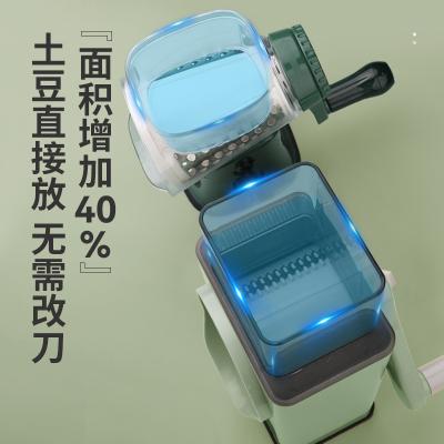 中国 キッチン6イン1 マニュアル バンブー 鉄鋼 ツール マンドリン 野菜 カッター サラダ ショッパー 販売のため