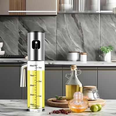 China Lecitus de prata cozinha casa BBQ Sprayer para grelhar óleo de cozinha frasco dispensador 2024 à venda