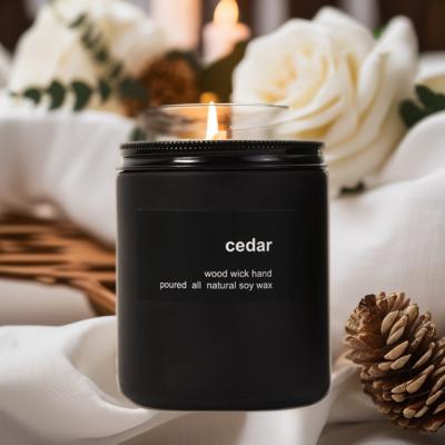 Chine Set cadeau de bougie parfumée Eco-friendly Natural Soya Wax Cadeau de Noël Bougie d'anniversaire à vendre