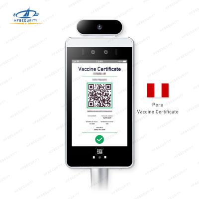 China HFsecurity RA08T HFsecurity RA08T Face Health Code Device Bluetooth Android Face Recognition Health Code Scan Device en venta