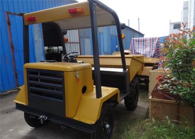 China 1500kgs Site Works Concrete Dumper with 11KW Diesel Engine And Hydraulic Tipping Hopper 2WD for sale