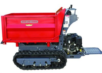 China Air Cooler System Concrete Dumper , 1000kgs Mini Hydraulic Powered Wheelbarrow for sale