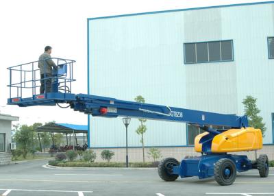 China Diesel 36M Telescopische Hydraulische Boomlift voor de Gemotoriseerde Luchtcapaciteit van de het Werk480kg Lading Te koop
