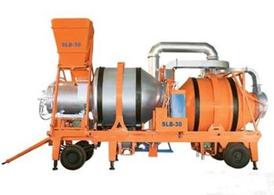 China 30 TPH Mobile Asphalt Batching Plant With Oil Burner / Coal Burner SLB-30 for sale