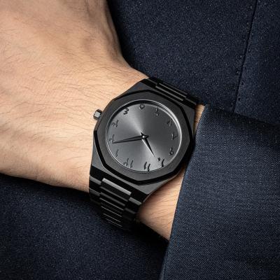 China Fashion High End Stainless Steel Water Resistant Japan Movt Classic Arabic Numeral Dial Quartz Luxury Men Watch for sale