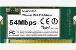 China WiFi Module 54M Wireless Mini-PCI Adapter HR-MG161 for sale