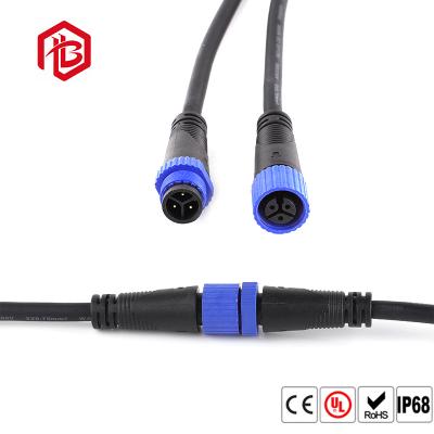 China Diodo emissor de luz M15 que ilumina o conector fêmea do ruído do pino do pino 5 do pino 3pin 4 do cabo exterior IP67 2 à venda