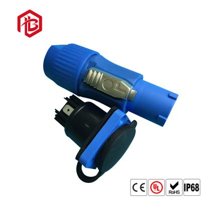 China LED Display Panel Mount IP67 IP68 RJ45 Waterproof Connector for sale
