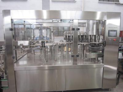 China 15 kw Fruit Juice Processing Equipment , Automatic Pet Bottle Filling Machine for sale
