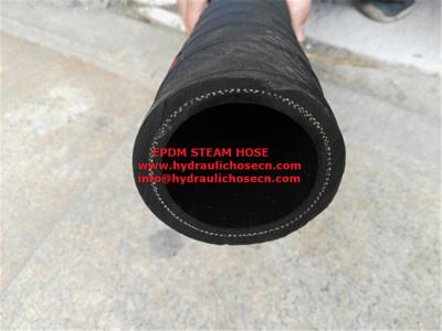 China EPDM Cover Steam Rubber Hose for High Temperature Applications Female NPT End Fittings -20 TO 180 C Temperature for sale