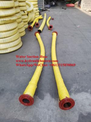 China Industrial Water Suction Hose with High Strength Reinforcement of Synthetic Cord And Helix Wire for sale