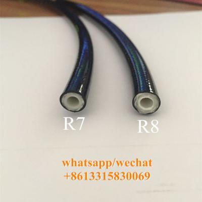 China SAE 100 R8, SAE 100 R7 thermal plastic hydraulic hose, black color, orange color optional for sale