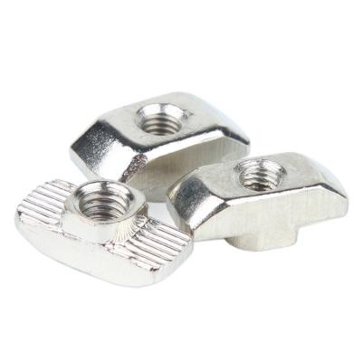 China 2020 Retail Industry GIULY T Nut Profile T Slot Nut M3 M4 M5 Aluminum T-Nut for sale