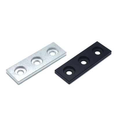 China GIULY 3 Hole Aluminum Alloy Jointing Plate For 3D Printer V Slot Aluminum Profile for sale