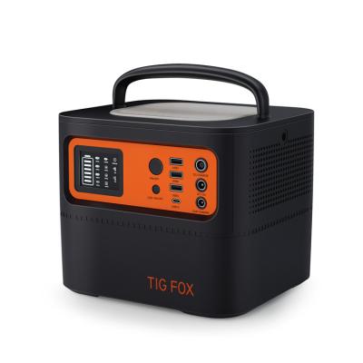 China Type C Lithium Ion Batteries Emergency Power Backup Station Portable Power Station With 500W 540Wh for sale
