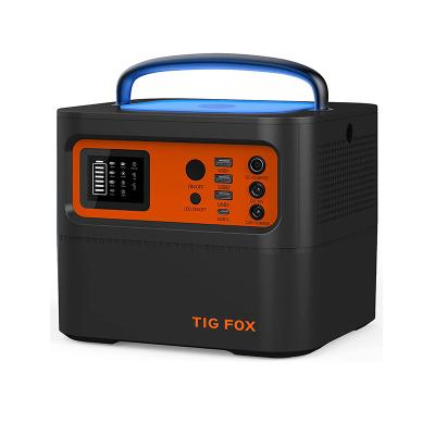 China Type C 540Wh 500W Lithium Battery Bank Portable Power Station For Portable Power Bank for sale