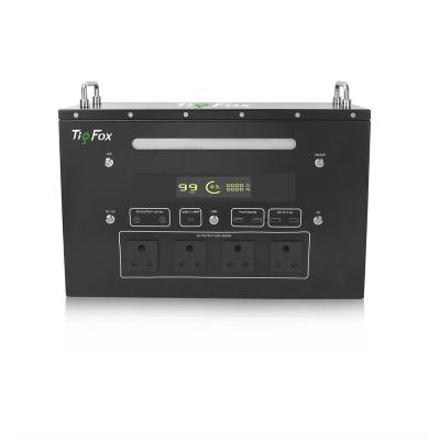 China Type C 2500W High Power Rechargeable All In One Lithium Ion Batteries Solar Panels Power Station for sale