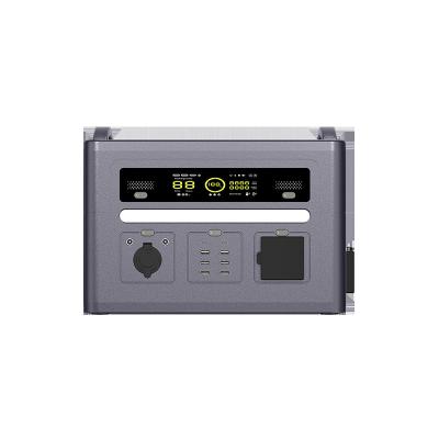China Ion Type C Lithium Batteries 1200W Solar Power System Portable Power Stations For Outdoor for sale