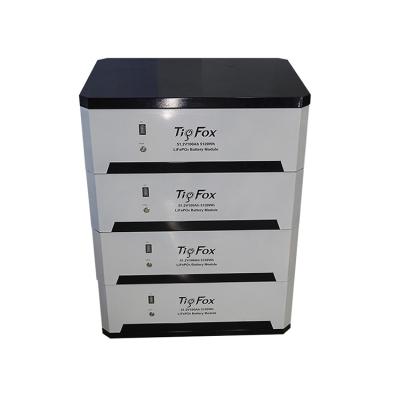 China Factory Directly Sell Stackable LifePO4 Lithium Battery Pack Home Energy Storage Battery 5120WH for sale