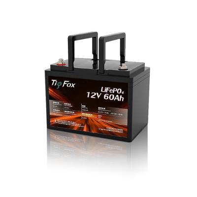 China Hot Sale Factory Wholesale Price 12V 60Ah Energy Storage Battery Pack Lifepo4 with BMS LF1260 for sale