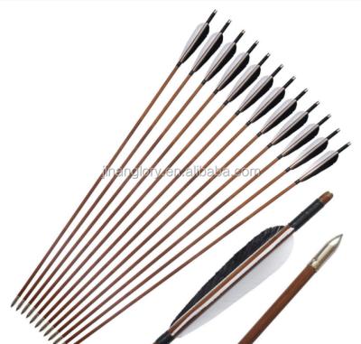 China TIR Handmade Traditional Bamboo Arrows Hunting Arrows For Archery Hunting for sale