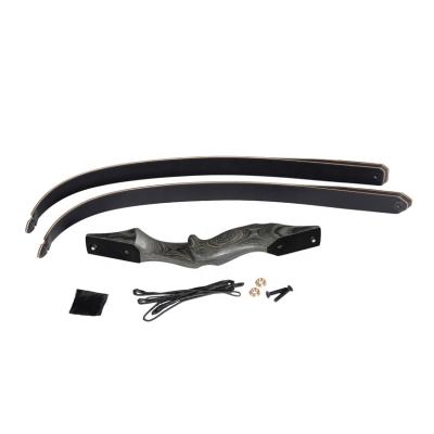 China Factory wholesale black hunter traditional manipulations recurve archery for sale for sale