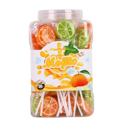 China Ready to be served Lemon Shape Mixed Color Candy Supplier Lollipop Hard Candy Manufacturer for sale