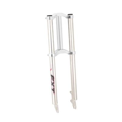 China Kids Bikes Aluminum Double Crown Bicycle Fork Steel Legs Bike Parts for sale