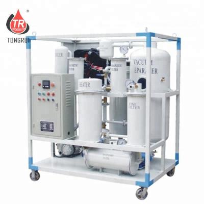 China Machinery Repair Shops Hydraulic Oil Industrial Discoloration Filtering Equipment for sale