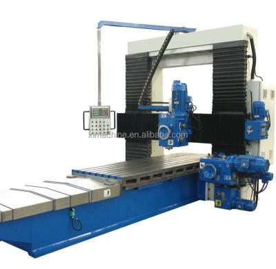 China Metal Milling X2012 Gantry Type Plano Milling Machine With Vertical And Horizontal Shafts for sale