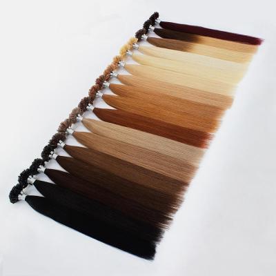 China Best Quality Cuticle Utip Hair I-tip Wave U-tip Silky Straight Hair Extension Remy Human Itip Hair Extensions 100% for sale