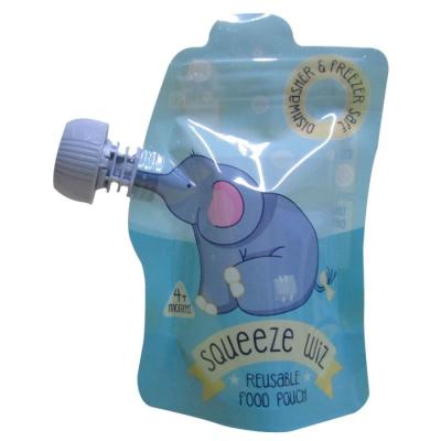 Chine Sacs scellables d'aliment pour bébé de bec de poches de nourriture de boissons de jus de conteneur réutilisable de lait à vendre