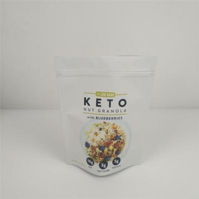 China VMPET 120mic Stand Up Pouch MOPP Food Packaging Gravure Printed for sale