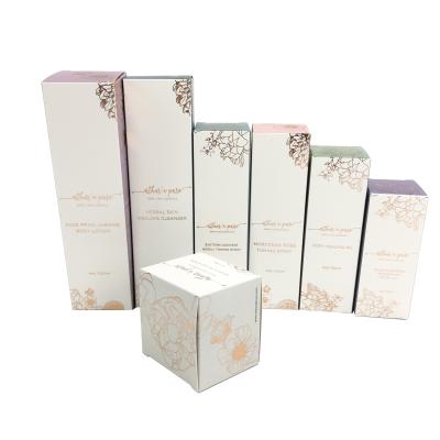 China Cosmetic Packaging Paper Box Recycled Colour Printing Logo Custom Eyelash Packaging Box With Gold Foil Stamping for sale