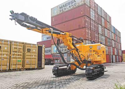 China Perfuração de rocha hidráulica completa Rig Blasting Mining Machine da trilha 152mm à venda