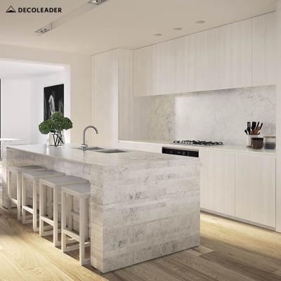 China Modern Full Kitchen Fixed Modern Design Splatter Back Kitchen Cabinets Cheap Price for sale